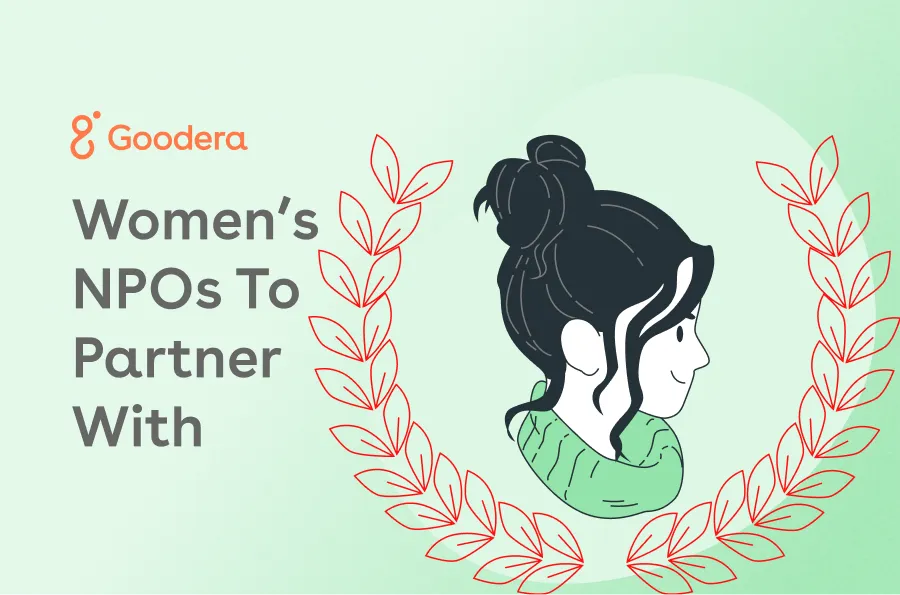 blog banner titled, 'Women's NPOs to Partner with'