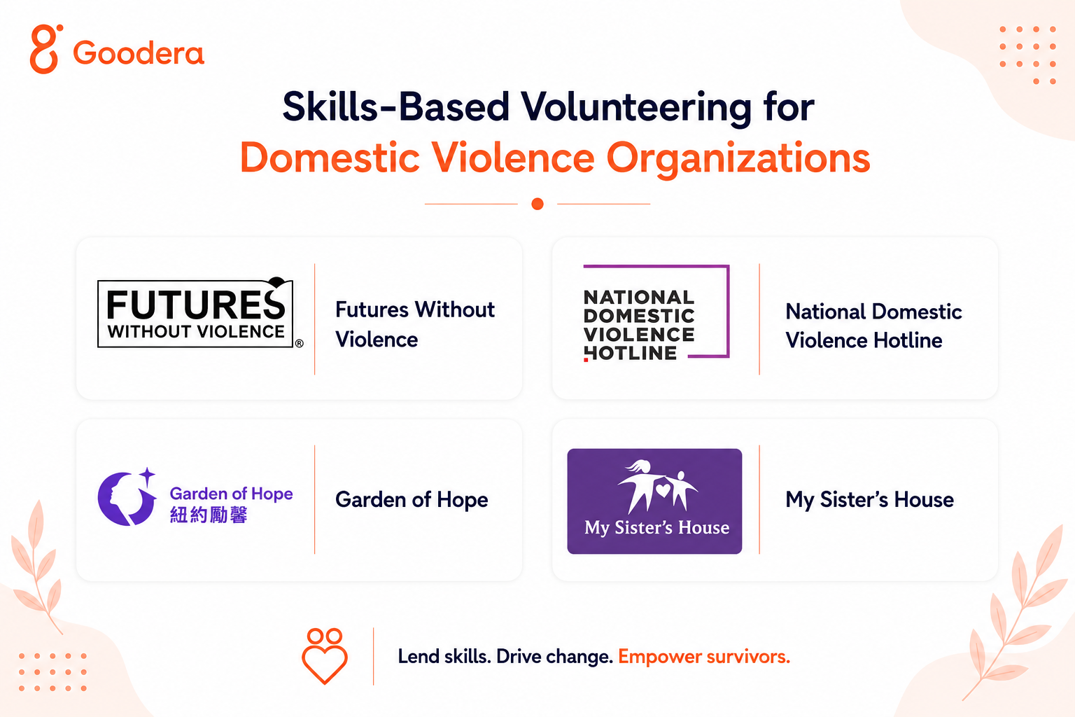 NPOs for Domestic Violence