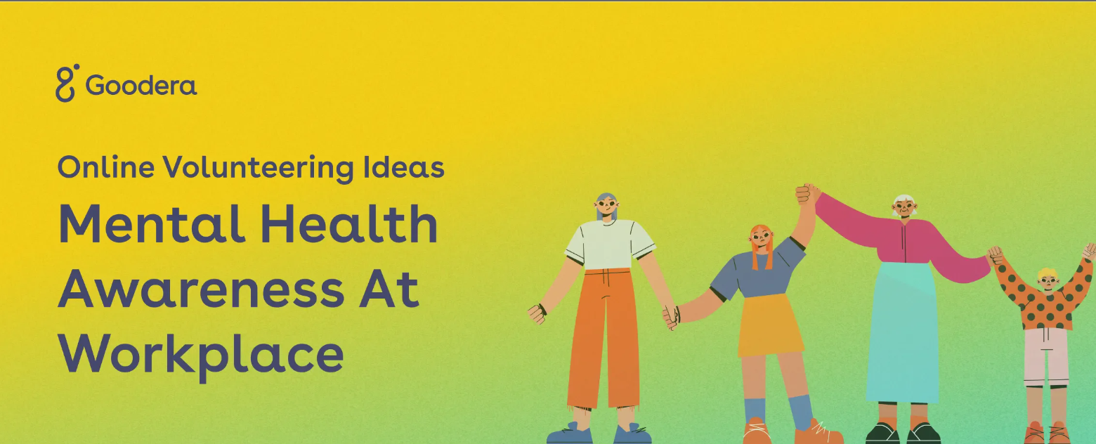 Online Volunteering Ideas for Mental Health Awareness at Workplace