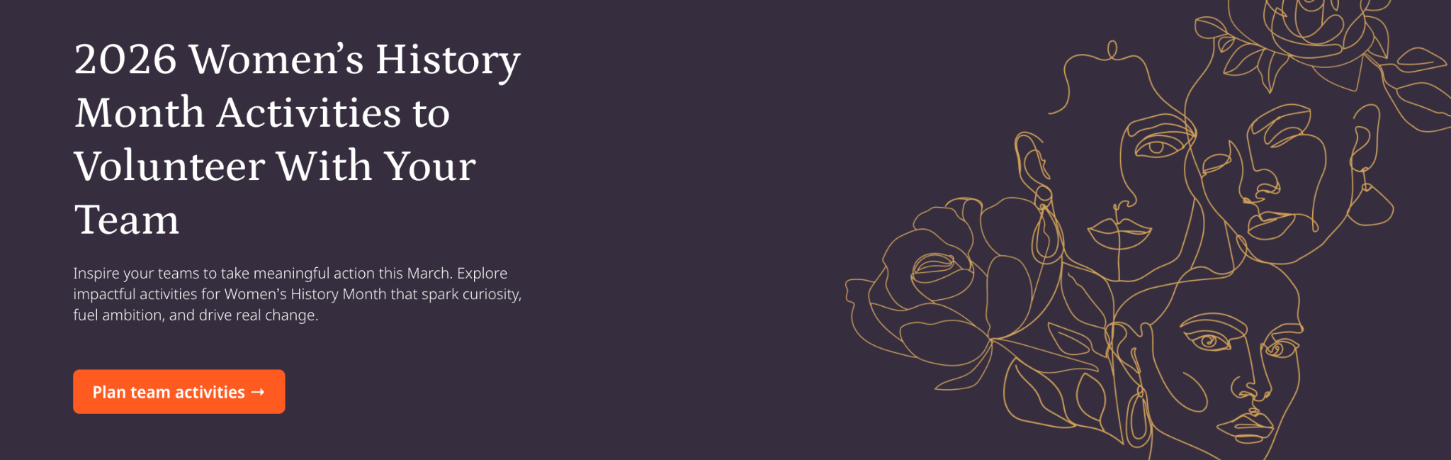 Goodera's corporate volunteering catalog to celebrate Women's History Month