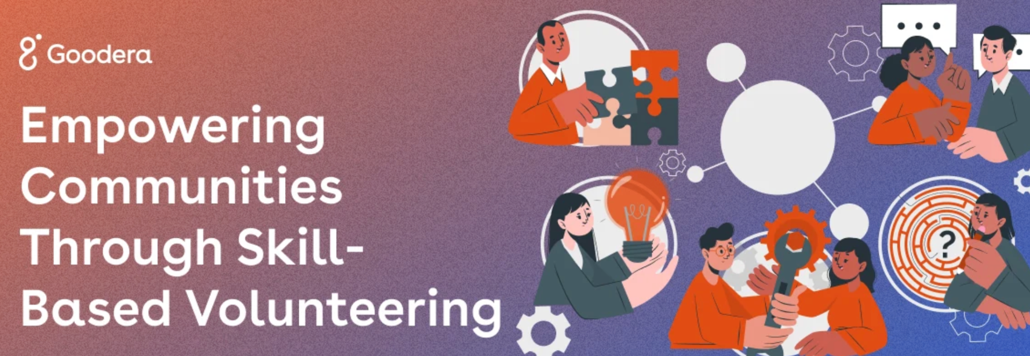 Goodera's catalog of  skill-based volunteering 