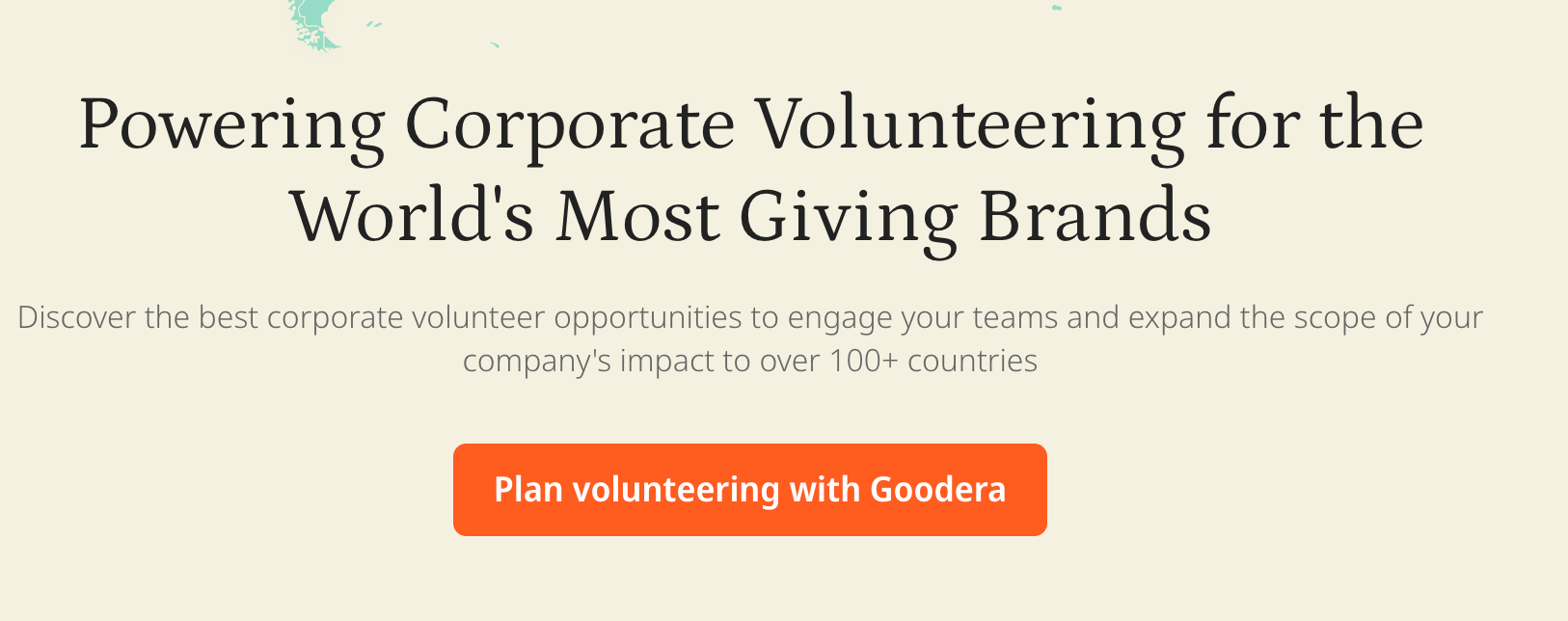 Goodera's catalog of Volunteering opportunities