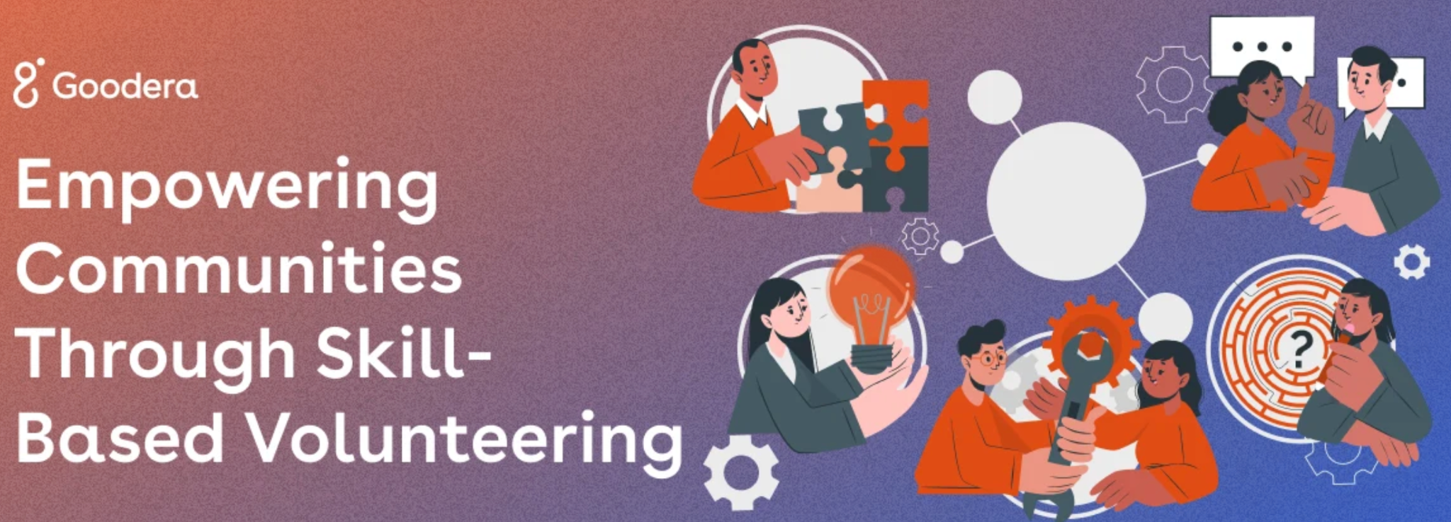 Goodera's catalog of Empowering communities through Skill based volunteering 