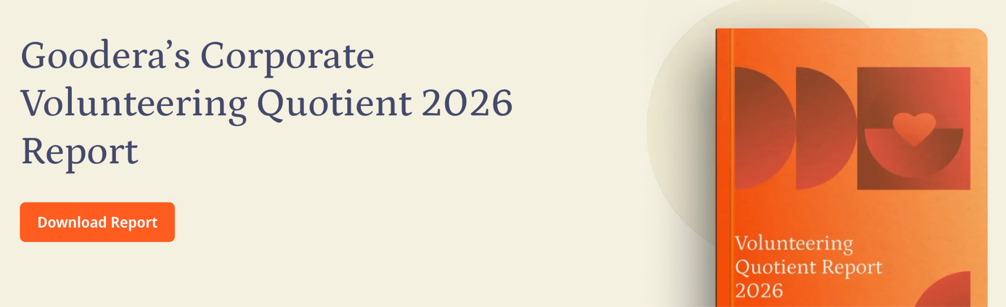 Goodera's catalog of Volunteering Quotient 2026 Report