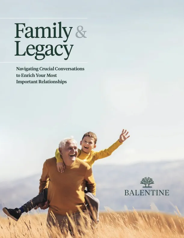 Family and Legacy guide that offers insight to help families preserve their wealth through generations