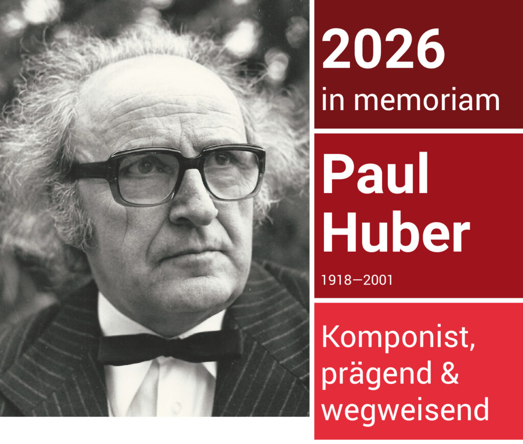 Inserat Paul Huber-Jahr 2026