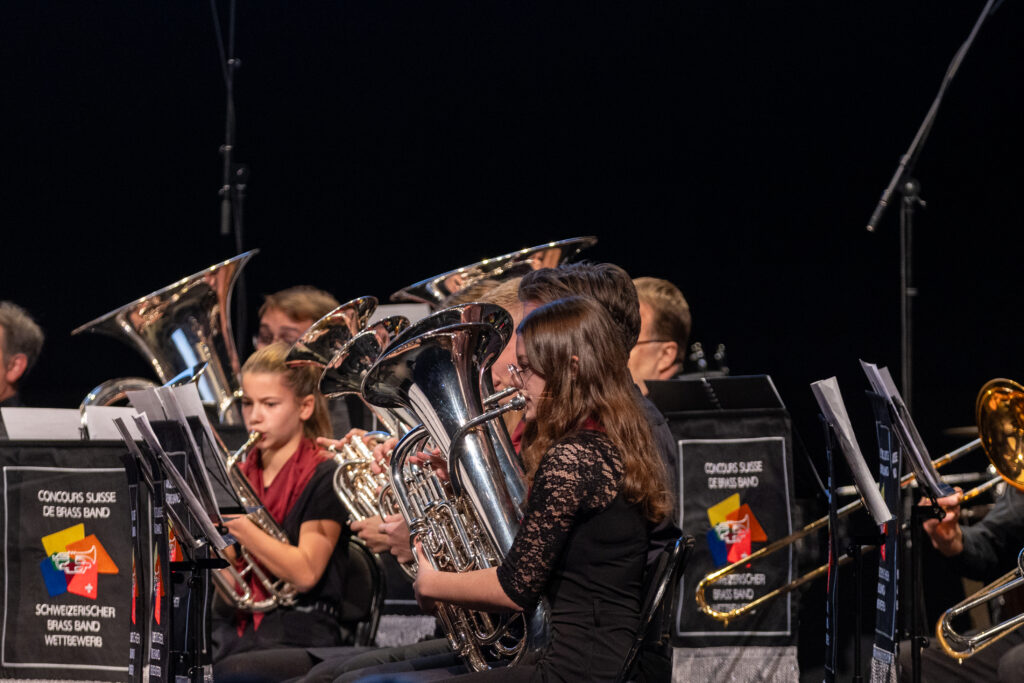 Musiker auf der Bühne