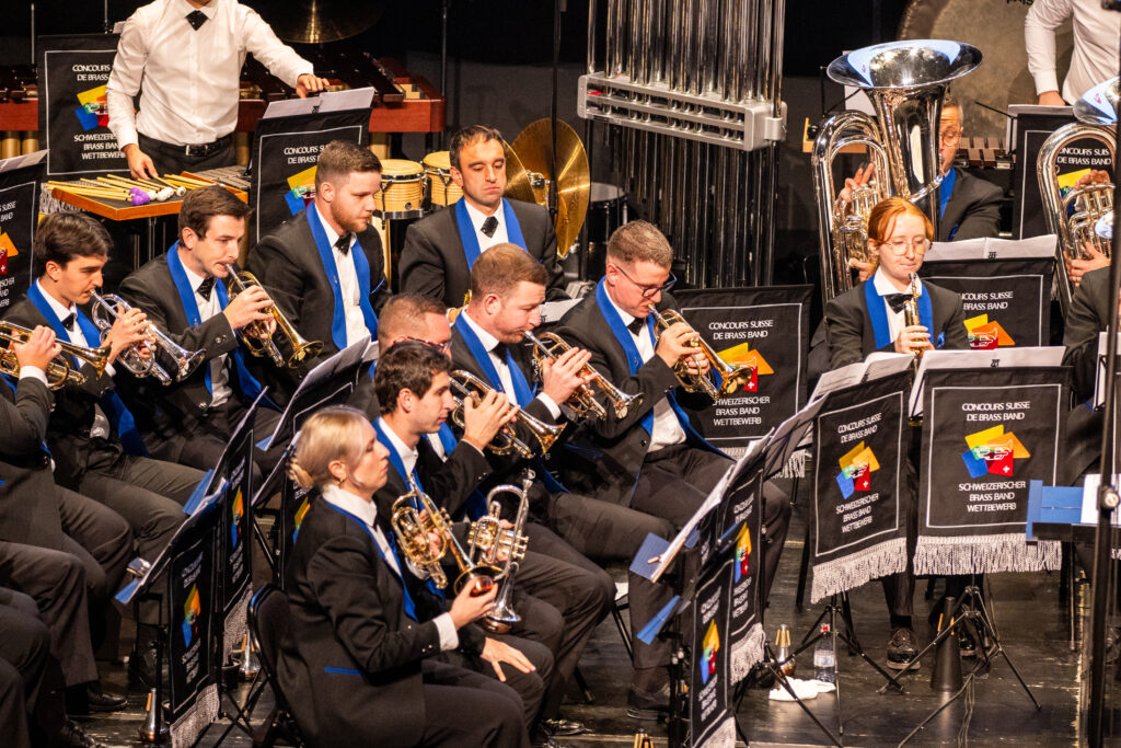 Musiker auf der Bühne