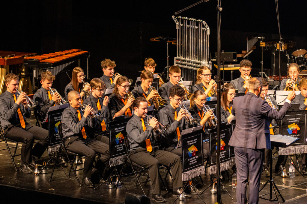 Brass band sur scène