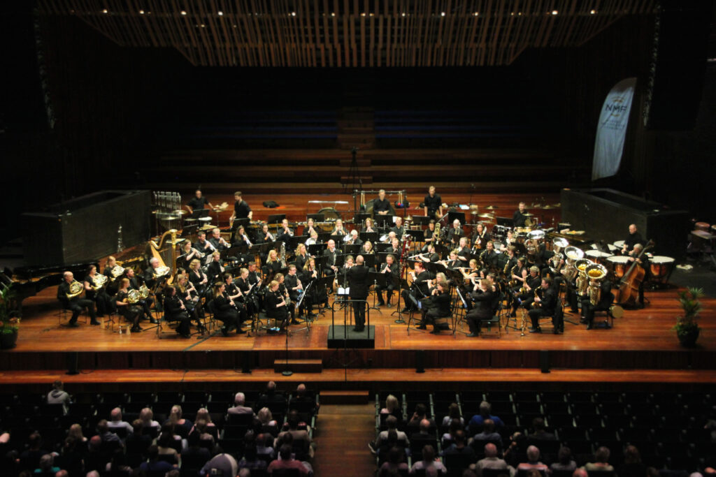 Musikkforeningen Nidarholm auf der Bühne