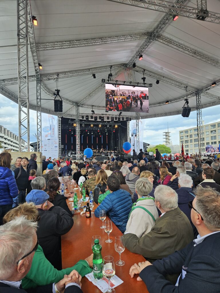 Eröffnungfsfeier des EMF26 auf der Esplanade
