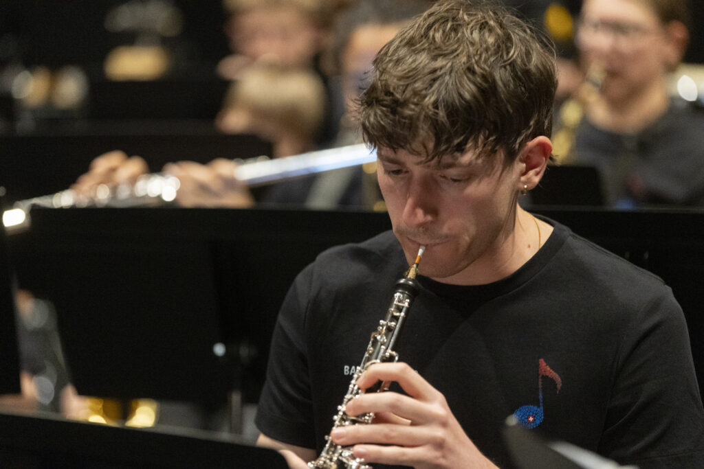 Livio suona l'oboe