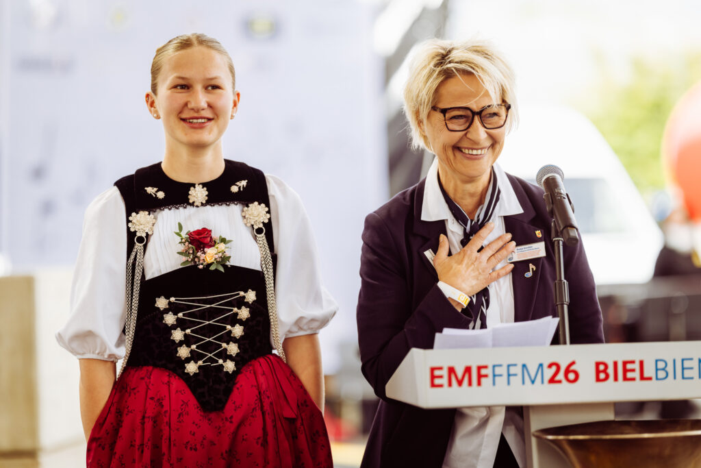 Nadja Günthör am Rednerpult
