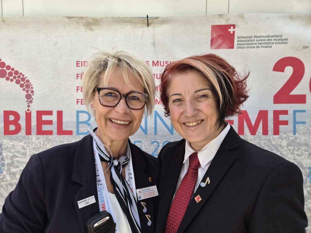 Nadja Günthör (l.) und Luana Menoud-Baldi