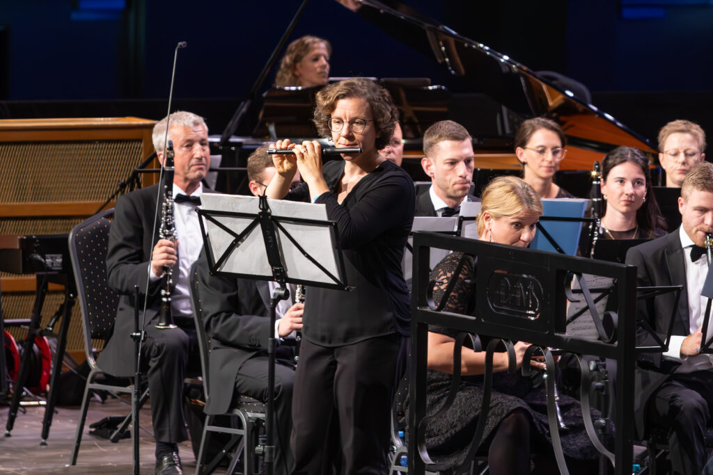 Eva-Maria Wobmann-Boppart durante il suo assolo