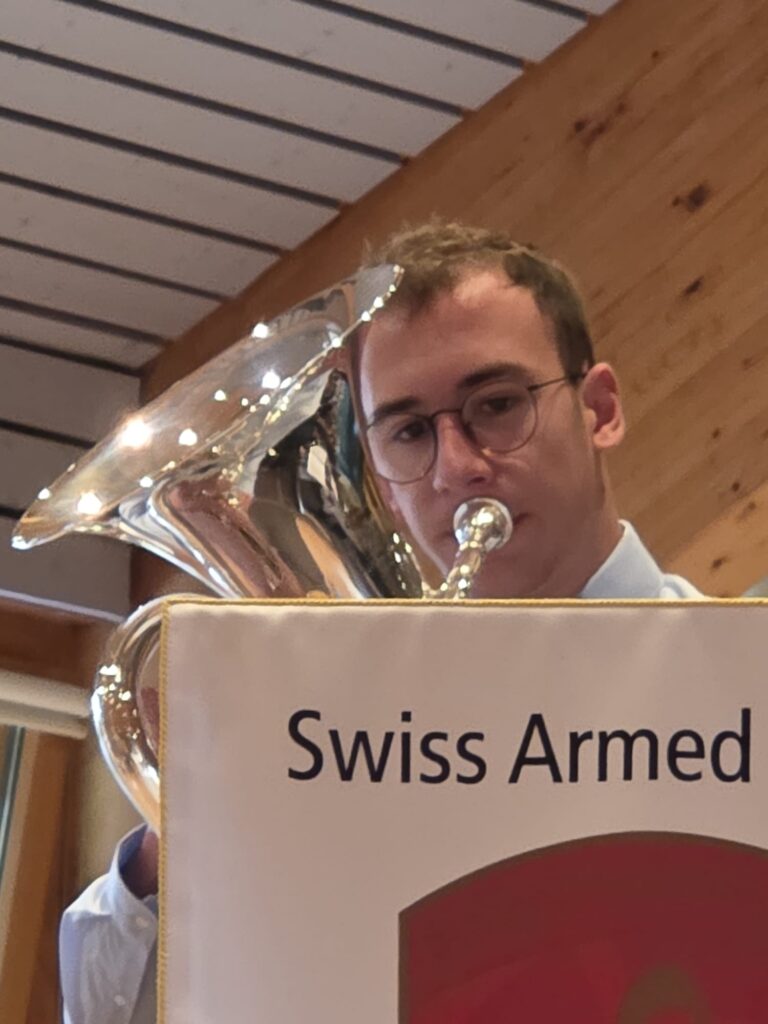 Antoine Zeiter à l'euphonium