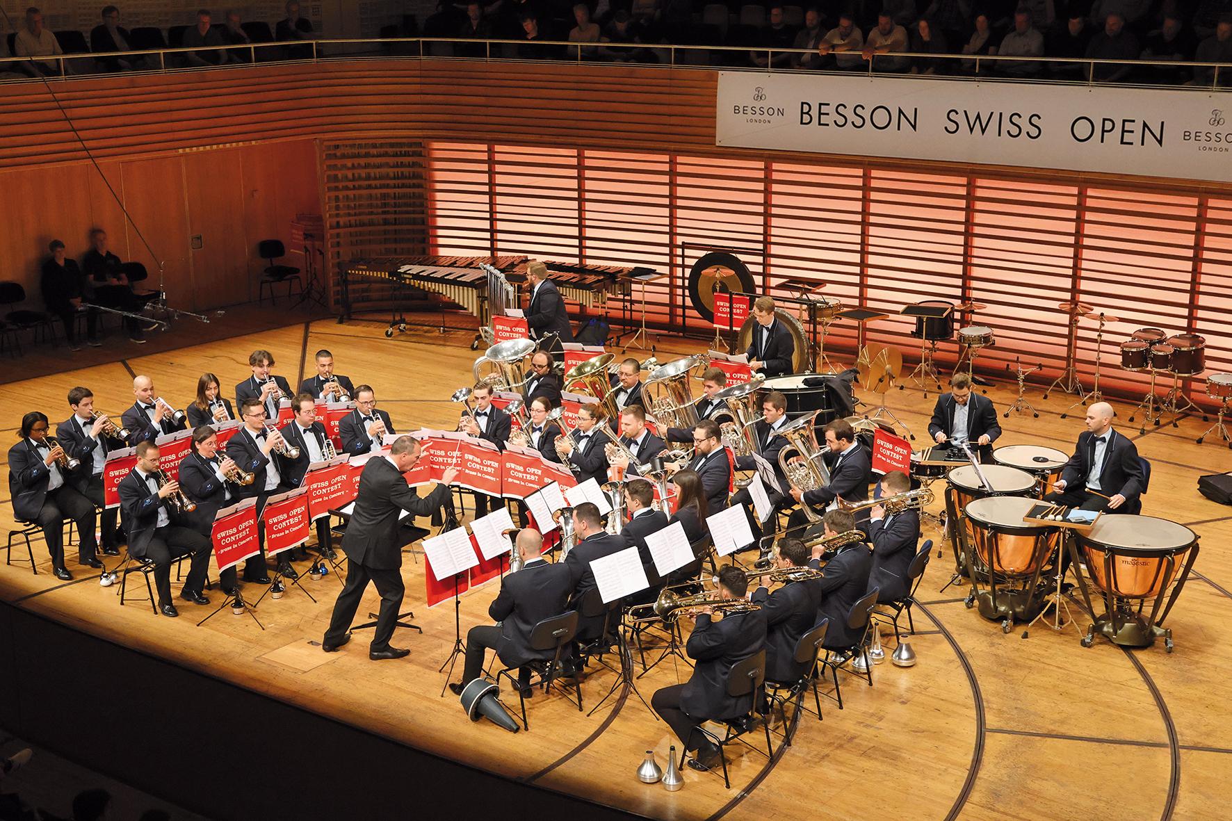 Besson Swiss Open Contest: le rendez-vous de la crème du brass band suisse