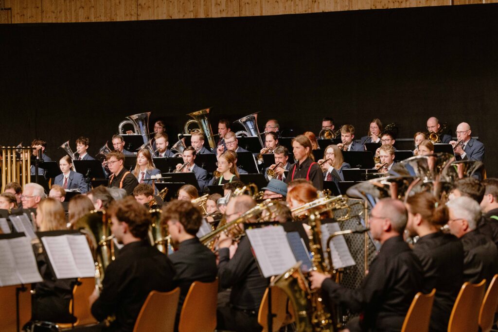 L'orchestre Harmoniversum sur scène