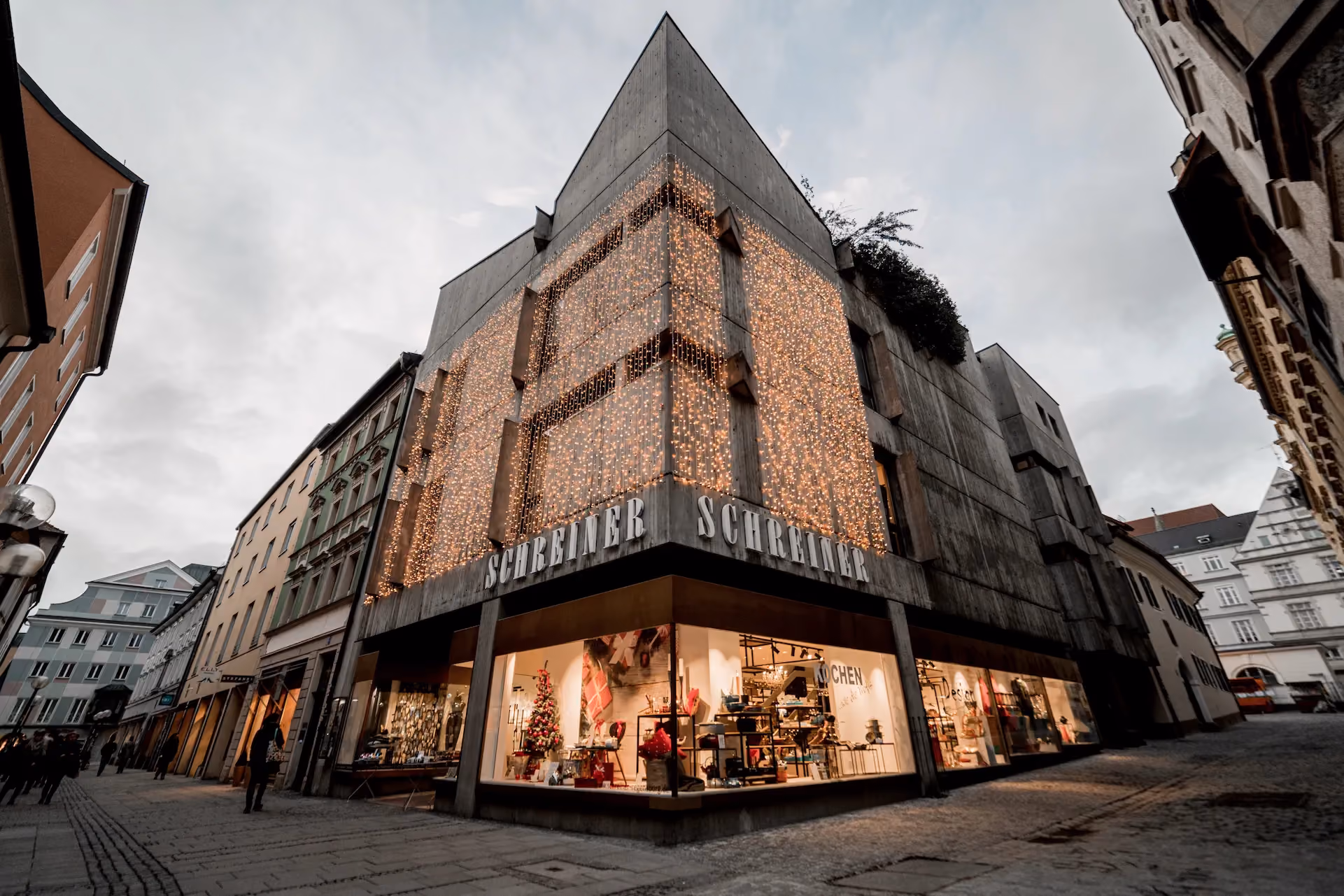 Außenansicht des Schreiner Stores in der Regensburger Altstadt