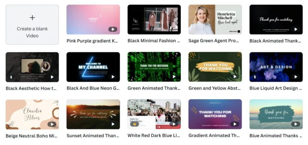 Facebook video cover photo showing dynamic brand content