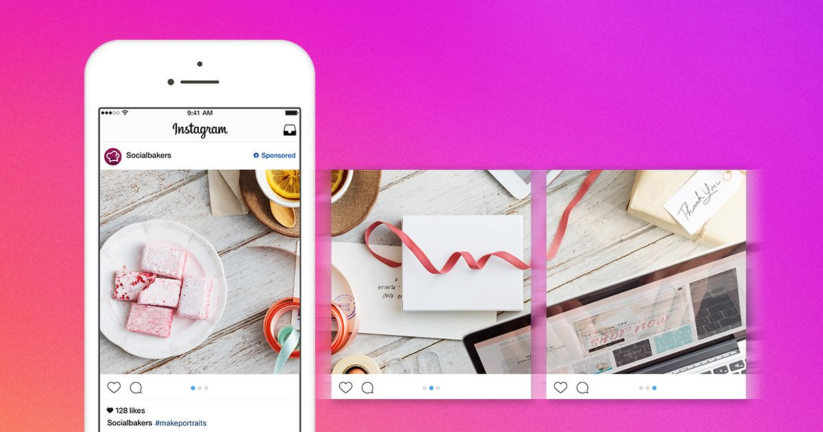 Creating a new Instagram carousel post without the unwanted photo