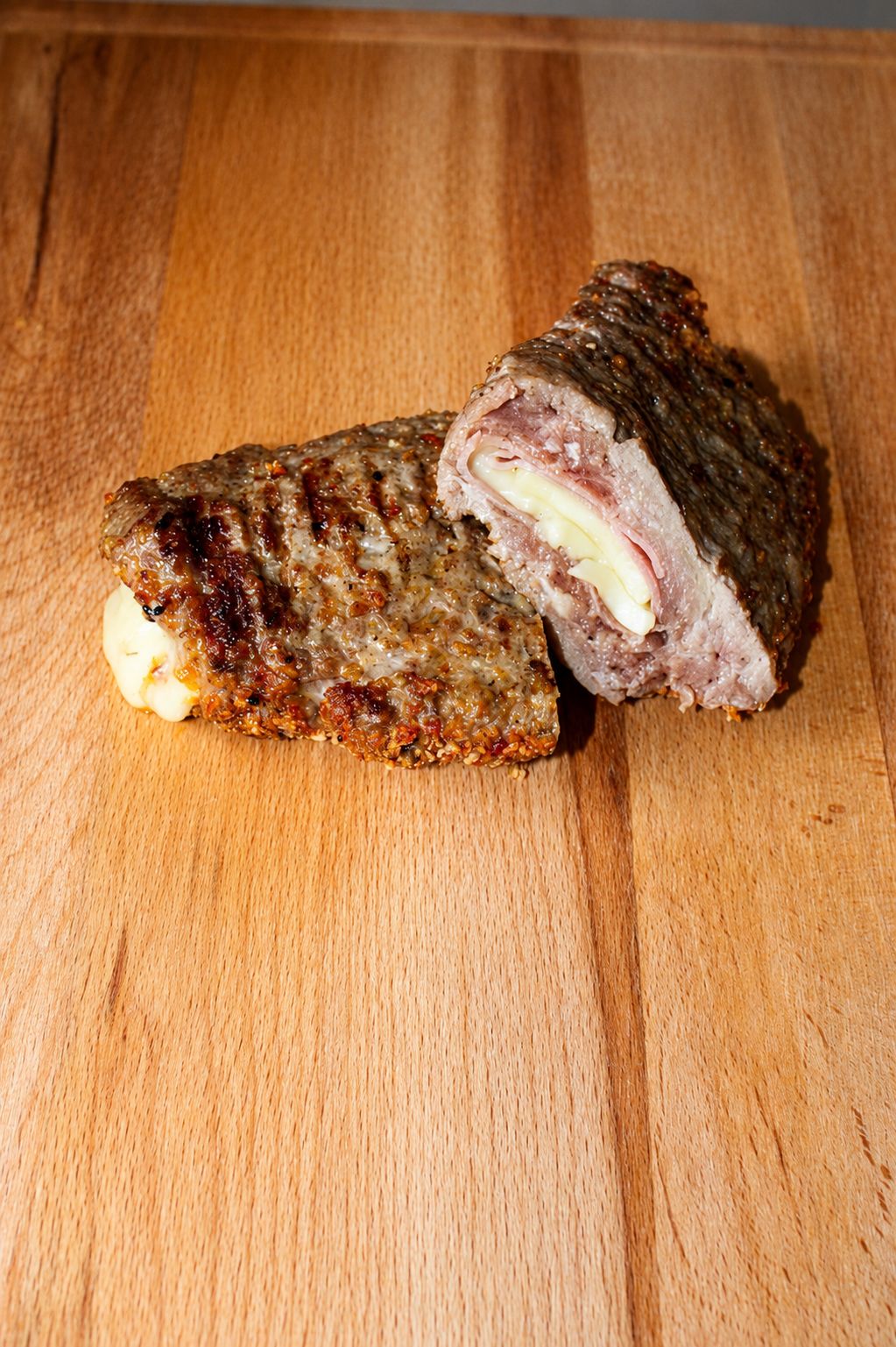 Hochlandrind Cordon bleu