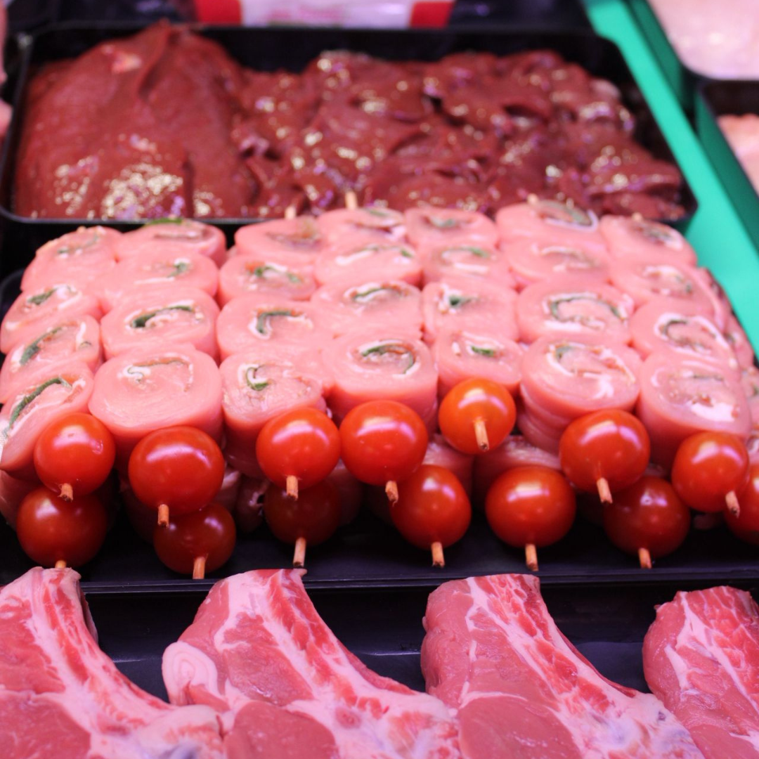 Hausgemachte Grillspiessli