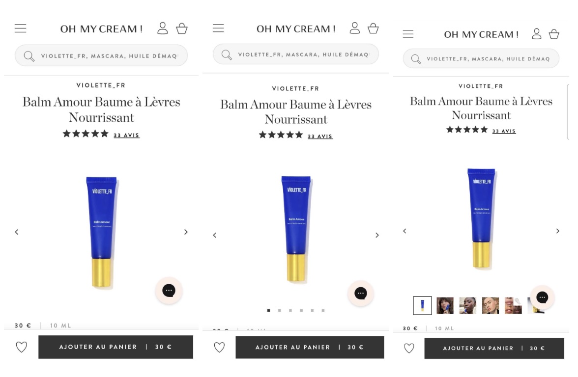 Comment a-t-on optimisé la page produit de Oh My Cream! pour accélérer ses performances e-commerce ?