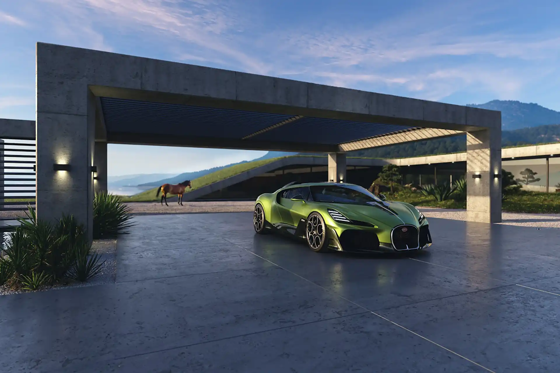 Bugatti Rimac Introduces Solitaire and Its First Creation, Brouillard