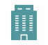 Vector art of an office building.