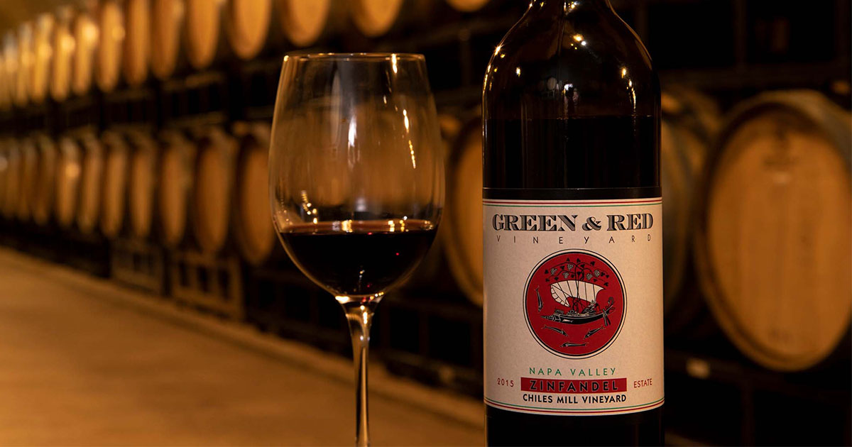 Green & Red Vineyard