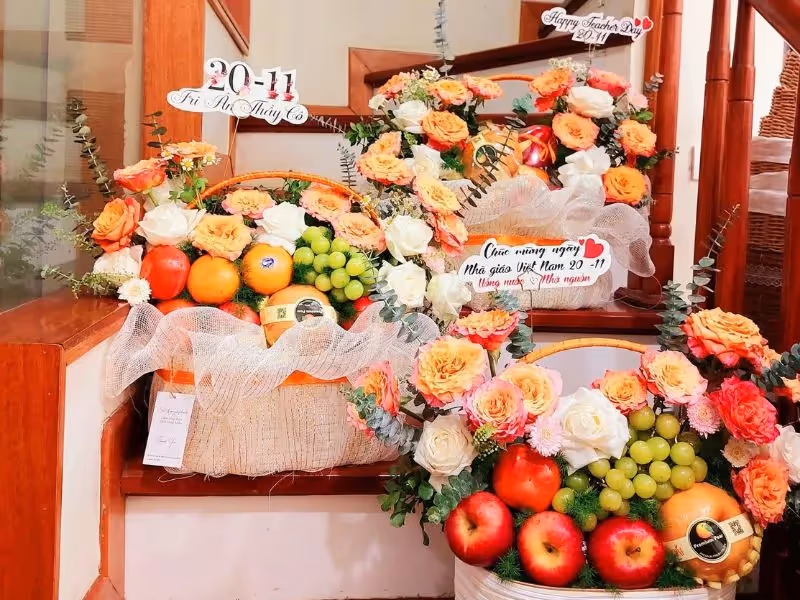 Cửa Hàng Giỏ Trái Cây Lục Nam, Bắc Giang