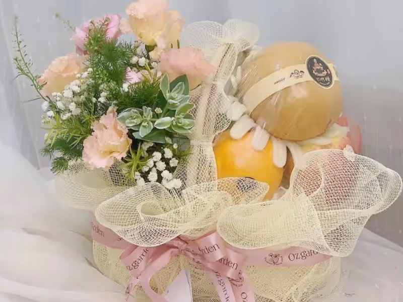 Tiệm giỏ hoa quả Hiệp Hoà