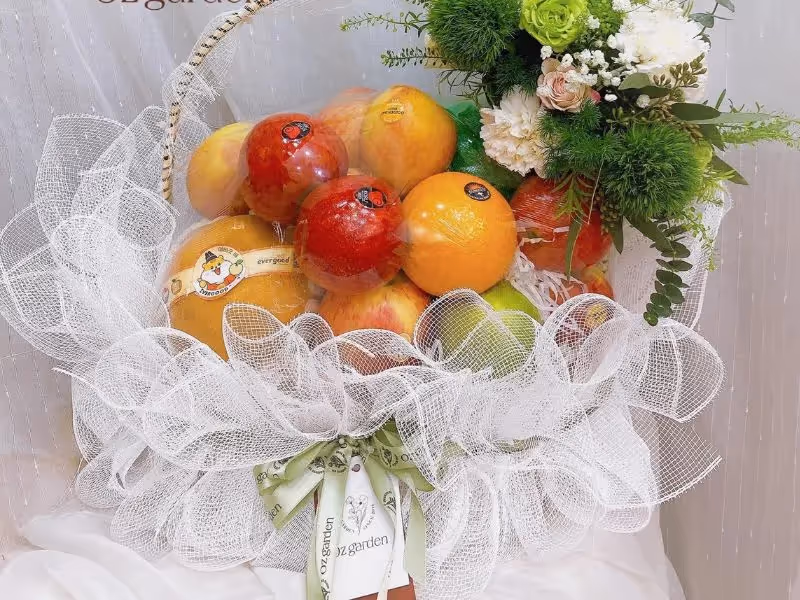 Tiệm Giỏ Trái Hoa Quả Tân Yên