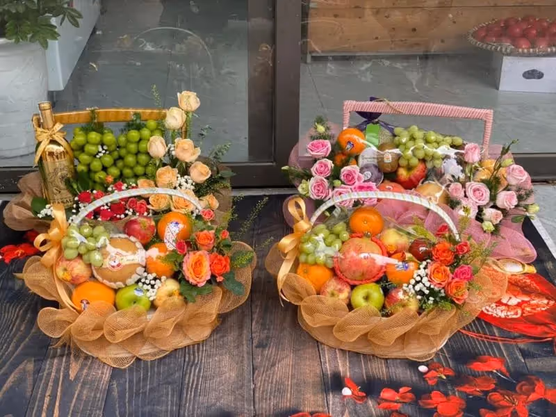 Giỏ Trái Hoa Quả Tân Yên
