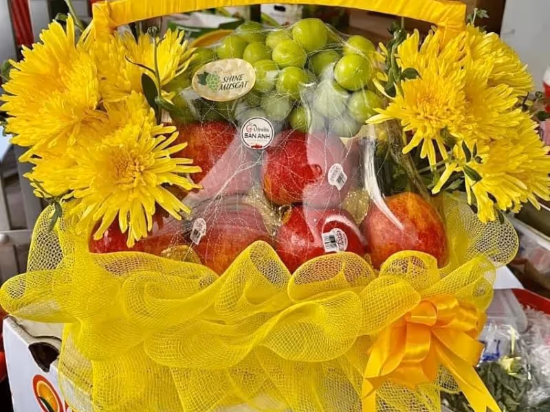 Tiệm Giỏ Hoa Quả Lạng Giang