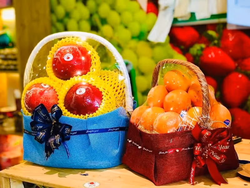 Giỏ Trái Cây Chợ Đồn