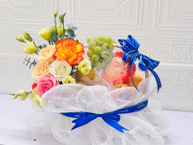 Giỏ Hoa Quả Đắk Tô