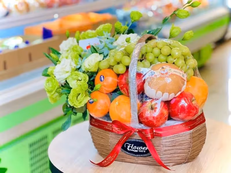 Tiệm Giỏ Hoa Quả Kon Plông