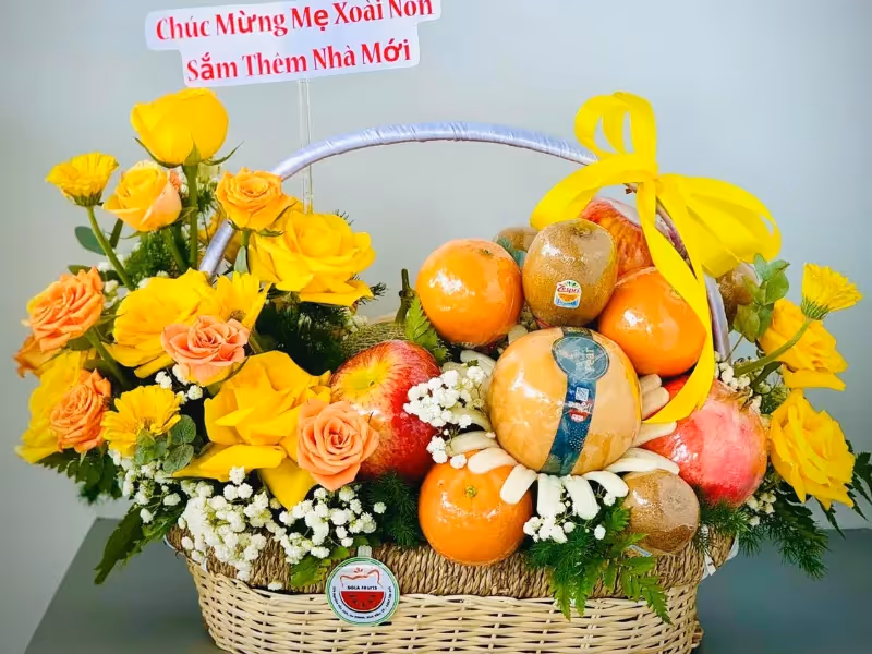 Cửa Hàng Giỏ Trái Cây Chợ Lách, Bến Tre King Fruit