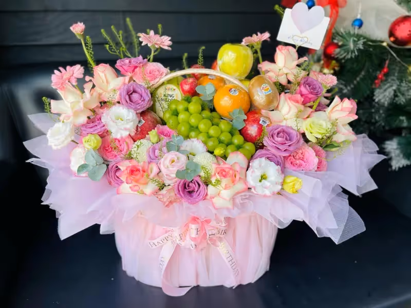 Cửa Hàng Giỏ Trái Cây Uy Tín Giồng Trôm, Bến Tre King Fruit