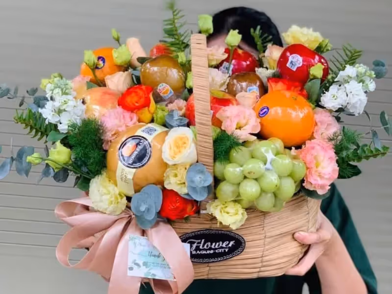 Cửa Hàng Giỏ Trái Cây Lạc Dương, Lâm Đồng King Fruit