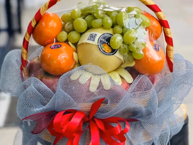 Giỏ Trái Cây Hữu Cơ Cát Tiên, Lâm Đồng