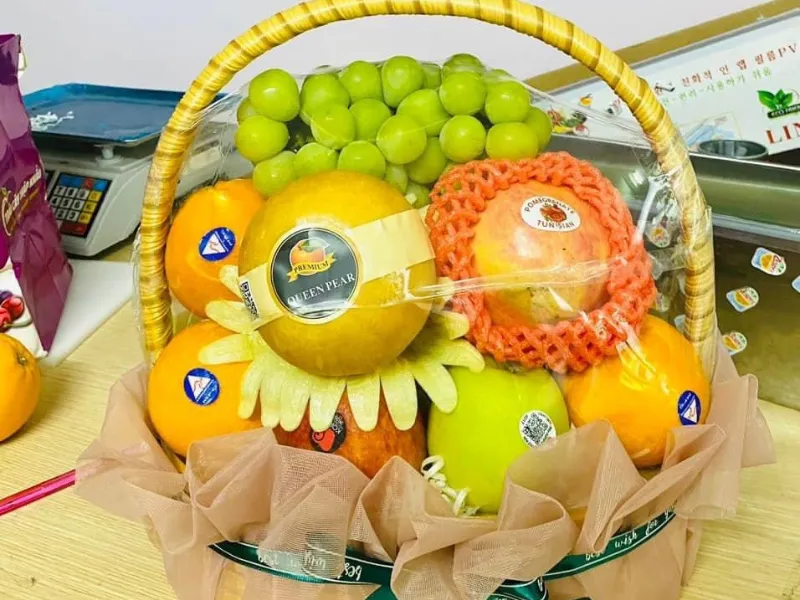Cửa Hàng Giỏ Trái Cây Sạch Bàu Bàng, Bình Dương