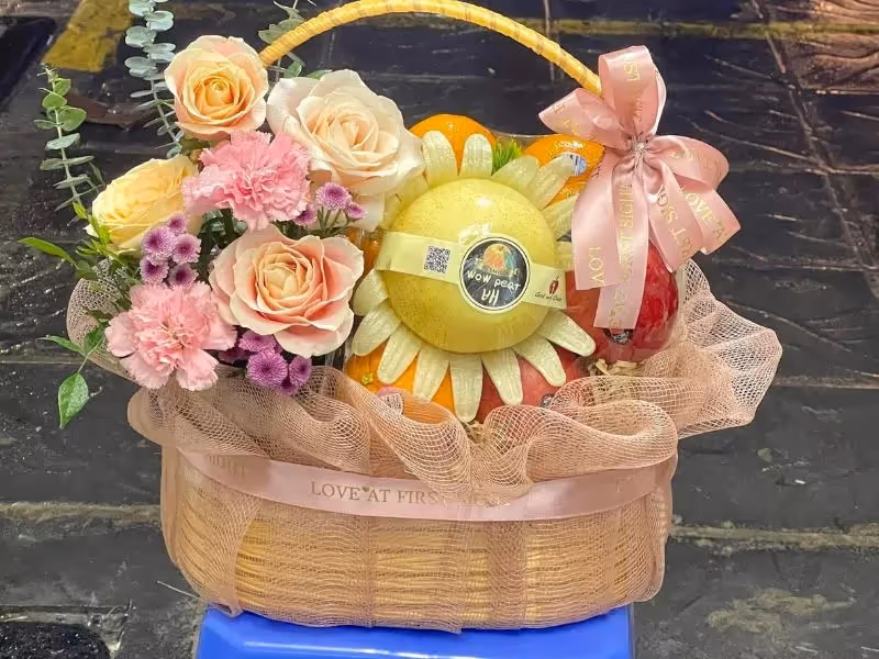 Cửa Hàng Giỏ Trái Cây Văn Lãng, Lạng Sơn