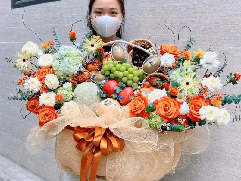 Cửa Hàng Giỏ Trái Cây Đức Huệ, Long An