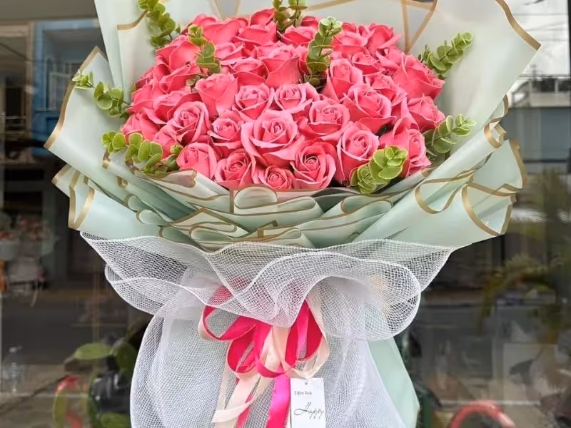 Cửa Hàng Hoa Sáp Giồng Trôm, Bến Tre