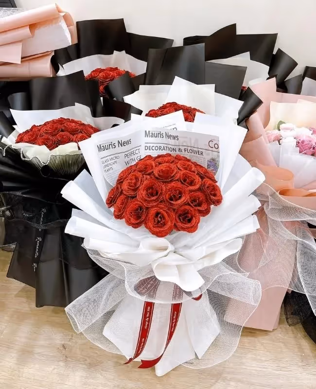 Cửa Hàng Hoa Sáp Tân Lạc, Hòa Bình 
