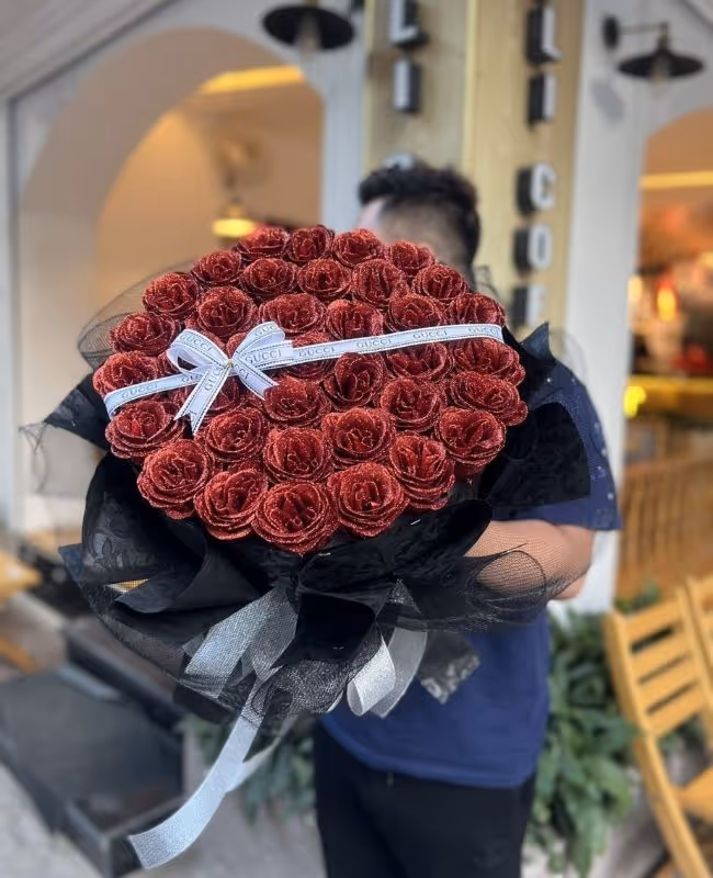 Hoa Tặng Ngày Valentine Đen 14/4