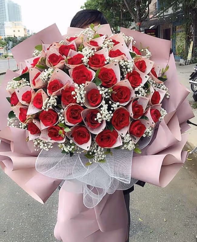 Hoa Tặng Ngày Valentine Đen 14/4
